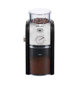  KRUPS GVX1-14 Coffee Grinder with Grid Size and Cup