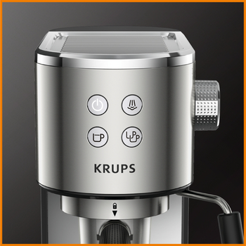 Krups Virtuoso XP442C11 coffee maker Semi-auto Espresso machine