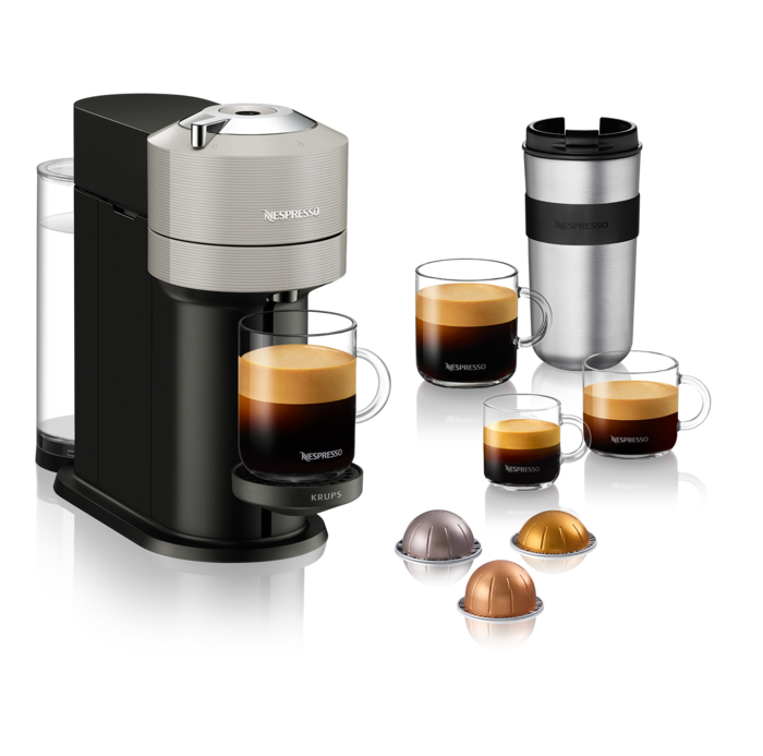 Cafetera de cápsulas - Nespresso® Krups Vertuo Next Premium XN9108